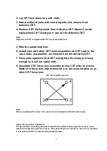 Предварительный просмотр 23 страницы Panasonic PT53TW53G - 53" PROJECTION TV HD Service Manual