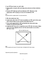 Предварительный просмотр 160 страницы Panasonic PT53TW53G - 53" PROJECTION TV HD Service Manual