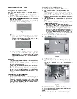 Preview for 54 page of Panasonic PT56DLX75 - 56" DLP TV Manual