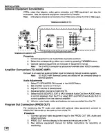 Предварительный просмотр 12 страницы Panasonic PT56WXF90 - DIGITAL PTV MONITOR Operating Manual