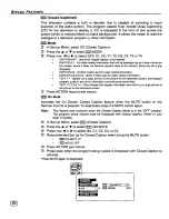 Preview for 32 page of Panasonic PT56WXF90 - DIGITAL PTV MONITOR Operating Manual