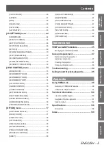 Предварительный просмотр 5 страницы Panasonic PT_AT6000E Operating Instructions Manual