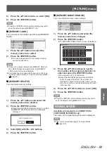 Preview for 59 page of Panasonic PT_AT6000E Operating Instructions Manual