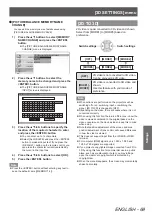 Preview for 69 page of Panasonic PT_AT6000E Operating Instructions Manual