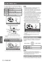 Preview for 72 page of Panasonic PT_AT6000E Operating Instructions Manual