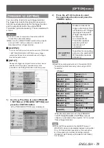 Preview for 79 page of Panasonic PT_AT6000E Operating Instructions Manual