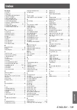 Preview for 109 page of Panasonic PT_AT6000E Operating Instructions Manual