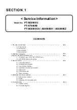 Предварительный просмотр 7 страницы Panasonic PT_AT6000E Service Manual