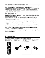 Preview for 7 page of Panasonic PTD7600U - DLP PROJECTOR Operating Instructions Manual