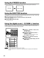 Preview for 48 page of Panasonic PTD7600U - DLP PROJECTOR Operating Instructions Manual