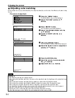 Preview for 54 page of Panasonic PTD7600U - DLP PROJECTOR Operating Instructions Manual