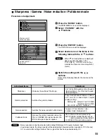 Preview for 55 page of Panasonic PTD7600U - DLP PROJECTOR Operating Instructions Manual