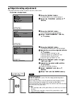 Preview for 65 page of Panasonic PTD7600U - DLP PROJECTOR Operating Instructions Manual