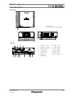 Preview for 5 page of Panasonic PTDS8500U - DLP PROJECTOR Specifications