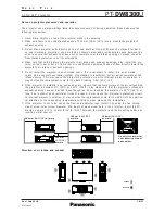 Preview for 16 page of Panasonic PTDW8300U - DLP PROJECTOR Specifications