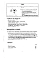 Preview for 3 page of Panasonic PTL104P - OVERHEAD PROJECTION PANEL Operating Instructions Manual