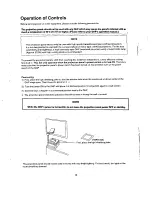 Preview for 10 page of Panasonic PTL104P - OVERHEAD PROJECTION PANEL Operating Instructions Manual