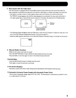 Preview for 7 page of Panasonic PTL291U - LCD PROJECTOR Operating Instructions Manual