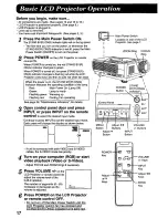 Предварительный просмотр 18 страницы Panasonic PTL292U - LCD PROJECTOR Operating Instructions Manual