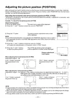 Preview for 26 page of Panasonic PTL390U - LCD PROJECTOR Operating Instructions Manual