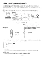 Preview for 33 page of Panasonic PTL390U - LCD PROJECTOR Operating Instructions Manual