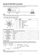 Preview for 34 page of Panasonic PTL390U - LCD PROJECTOR Operating Instructions Manual