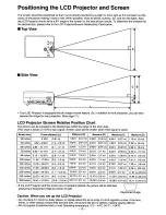 Preview for 10 page of Panasonic PTL5 - LCD PROJECTOR Operating Instructions Manual