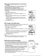 Preview for 21 page of Panasonic PTL5 - LCD PROJECTOR Operating Instructions Manual