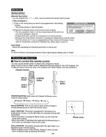 Preview for 29 page of Panasonic PTL5 - LCD PROJECTOR Operating Instructions Manual