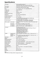 Preview for 35 page of Panasonic PTL5 - LCD PROJECTOR Operating Instructions Manual