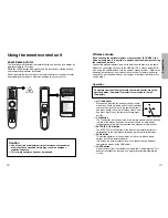 Preview for 10 page of Panasonic PTL520U - LCD PROJECTOR Operating Instructions Manual