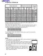 Preview for 26 page of Panasonic PTL730NTU - LCD PROJECTOR Operating Instructions Manual