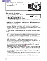 Preview for 28 page of Panasonic PTL730NTU - LCD PROJECTOR Operating Instructions Manual