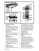 Предварительный просмотр 14 страницы Panasonic PTL735NTU - LCD PROJECTOR-NETWORK IB Operating Instructions Manual