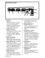 Предварительный просмотр 16 страницы Panasonic PTL735NTU - LCD PROJECTOR-NETWORK IB Operating Instructions Manual