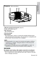 Preview for 13 page of Panasonic PTL785U - LCD PROJECTOR UNIT Operating Instructions Manual