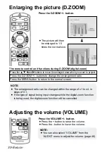 Preview for 30 page of Panasonic PTL785U - LCD PROJECTOR UNIT Operating Instructions Manual