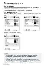 Preview for 34 page of Panasonic PTL785U - LCD PROJECTOR UNIT Operating Instructions Manual