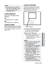 Preview for 53 page of Panasonic PTL785U - LCD PROJECTOR UNIT Operating Instructions Manual