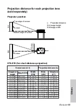 Preview for 65 page of Panasonic PTL785U - LCD PROJECTOR UNIT Operating Instructions Manual