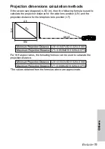 Preview for 75 page of Panasonic PTL785U - LCD PROJECTOR UNIT Operating Instructions Manual