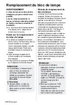 Preview for 84 page of Panasonic PTL785U - LCD PROJECTOR UNIT Operating Instructions Manual