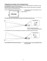 Предварительный просмотр 18 страницы Panasonic PTL797PXU - LCD PROJECTOR Operating Instructions Manual