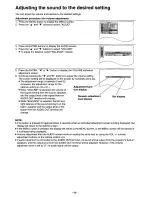 Предварительный просмотр 29 страницы Panasonic PTL797PXU - LCD PROJECTOR Operating Instructions Manual