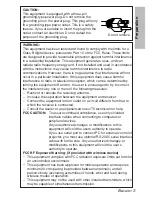 Preview for 3 page of Panasonic PTLB20VU-EC Operating Operating Instructions Manual