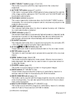 Preview for 15 page of Panasonic PTLB50U - XGA LCD Projector Operating Instructions Manual