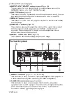 Preview for 16 page of Panasonic PTLB50U - XGA LCD Projector Operating Instructions Manual