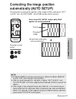 Preview for 31 page of Panasonic PTLB50U - XGA LCD Projector Operating Instructions Manual