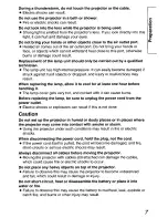 Preview for 7 page of Panasonic PTLC55U - LCD PROJECTOR Operating Instructions Manual