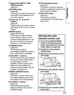 Preview for 15 page of Panasonic PTLC55U - LCD PROJECTOR Operating Instructions Manual